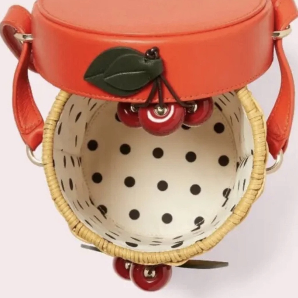 Kate spade cherries basket purse - Picture 5 of 11